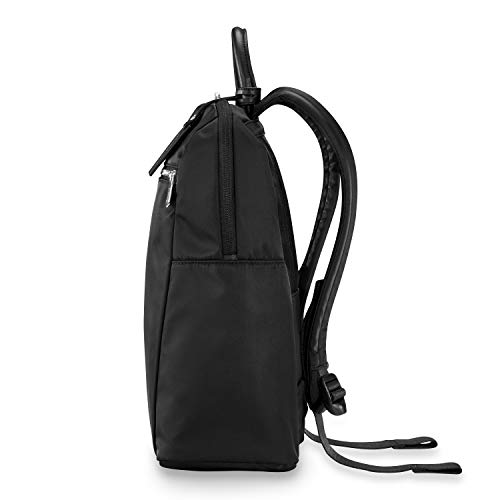 Briggs & Riley Rhapsody-Slim Backpack, Black, One Size