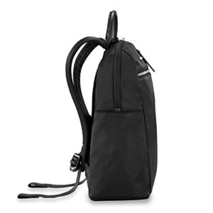 Briggs & Riley Rhapsody-Slim Backpack, Black, One Size