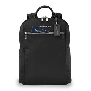 Briggs & Riley Rhapsody-Slim Backpack, Black, One Size
