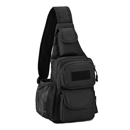 CamGo Tactical Chest Sling Bag One Strap Crossbody Daypack Mini Shoulder Backpack for Sport Daily Use