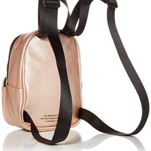 adidas Originals Women's Originals PU Leather Mini Backpack, Rose Gold, One Size