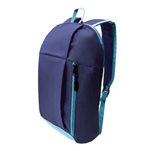 silfrae outdoor backpack daypack mini smal hiking bag 10l (navy, 10l)