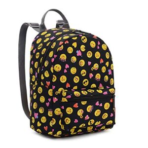 Bravo BTS Mini Backpack, Beautiful 11" Fashion Design Casual Daypack, All Purpose Essentual Bag (Emoji)