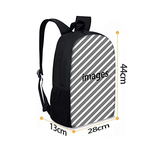 Allcute Kids School Backpack Large Durable Elementary Preschool Book Bags for Boys Girls Husky Print