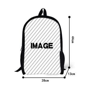 FUIBENG Cool Taekwondo Print Backpack for Elementary College Teenagers School Bag Travel Beach Daypack Boys Girls Shoulders School Backpack