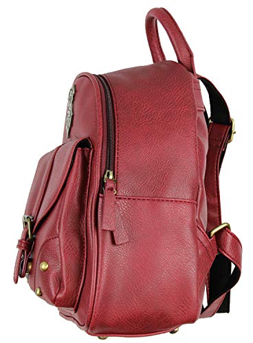 Harry Potter Hogwarts Crest Faux Leather Mini Backpack