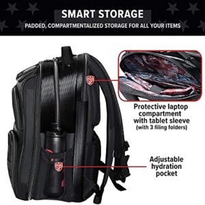 Subtle Patriot USA Backpack – Concealed Carry Backpack/Adjustable Straps and Extra Storage/Use for Travel, Work, Laptop, Hunting, and Hiking (Lady Liberty)