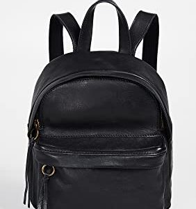 Madewell Women's Mini Lorimer Backpack, True Black, One Size