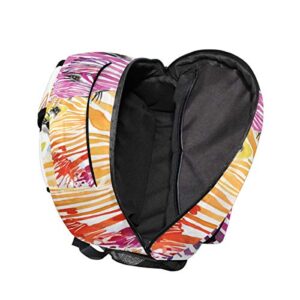 ALAZA Oil Painting Zebra Print Backpack Daypack College School Travel Shoulder Bag