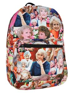 bioworld the golden expressions photo collage sublimated laptop backpack bag