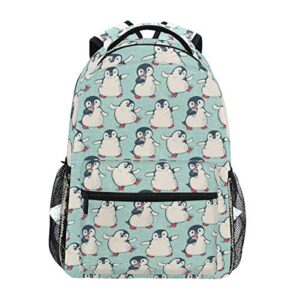 nander penguin backpack fits laptop slim waterproof durable casual daypack for women men college schoolbag