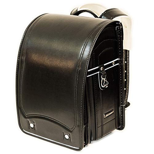 ransel randoseru japanese automatic black school bag girls and boys PU leather light weight