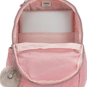 Kipling Women's Seoul 15" Laptop Backpack, Durable, Roomy with Padded Shoulder Straps, Bridal Rose, One Size