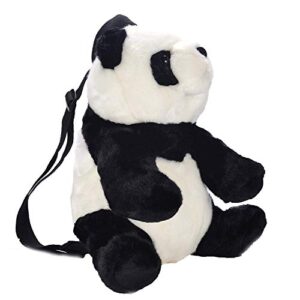 zgyad large children panda furry shoulder pack 17 inches zgyad020064017561