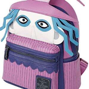 Loungefly x Nightmare Before Christmas Shock Cosplay Mini Backpack (One Size, Multicolored)