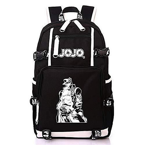 Anime Daypack USB Charging Laptop Backpack Oxford Men Travel Backpack with Large Gift Pencil Case (3)