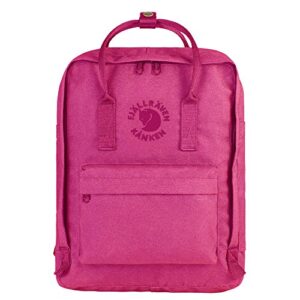 fjall-raven - re-kanken recycled and recyclable kanken backpack for everyday, pink rose