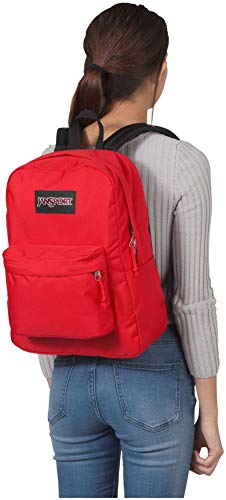 JanSport Black Label Superbreak Backpack - Bright Cherry