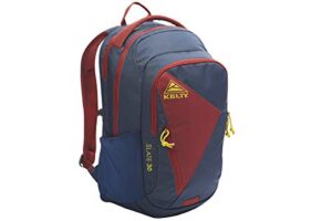 kelty slate backpack, midnight navy/red ochre - 30l daypack