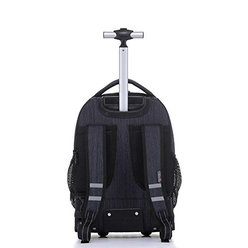 Tilami Rolling Backpack 18 Inch for School and Travel, Classic