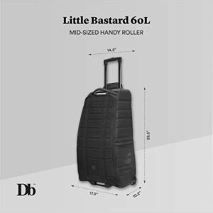 Douchebags Db The Little B Roller Travel Bag 60L, Black