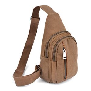 westend crossbody canvas sling bag with adjustable strap-travel small daypack