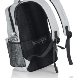 Slappa Alpha Series Gaming Laptop Backpack - Fits up to 15" Laptops; Silver (SL-ALPHA-LAPTOP-BP-WHT)