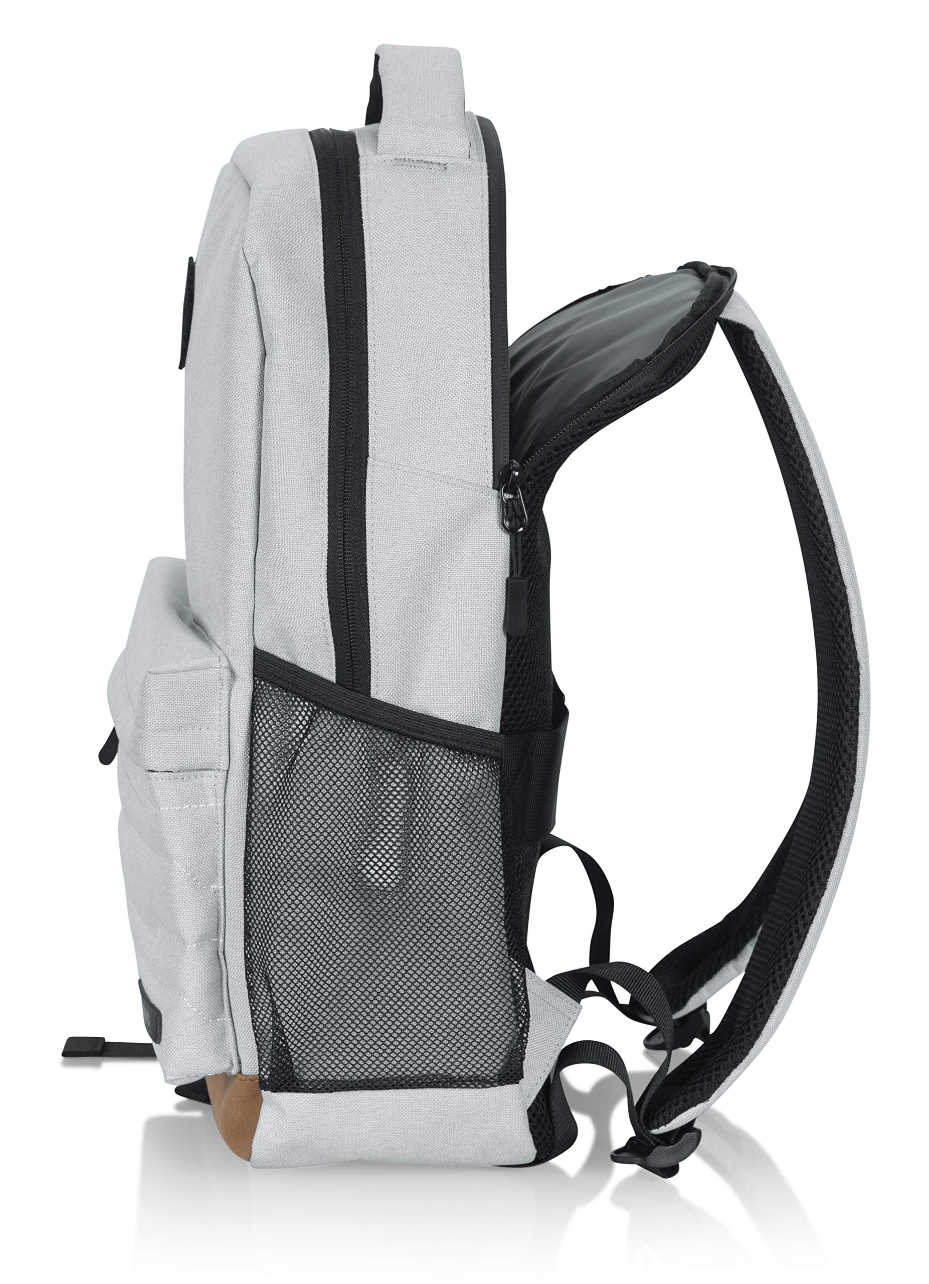 Slappa Alpha Series Gaming Laptop Backpack - Fits up to 15" Laptops; Silver (SL-ALPHA-LAPTOP-BP-WHT)