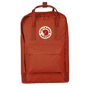 fjall raven(フェールラーベン) fjallraven 27172 kanken laptop backpack for town and business use, 15, capacity: 4.6 gal (18 l), rowan red