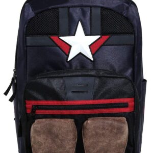 Marvel Captain America Built-Up Backpack