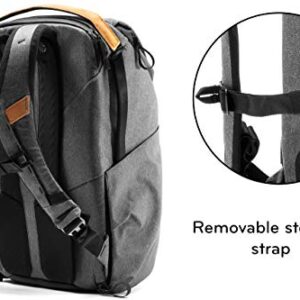 Peak Design Everyday Backpack V2 30L Charcoal, Camera Bag, Laptop Backpack with Tablet Sleeves (BEDB-30-CH-2)