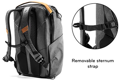 Peak Design Everyday Backpack V2 30L Charcoal, Camera Bag, Laptop Backpack with Tablet Sleeves (BEDB-30-CH-2)