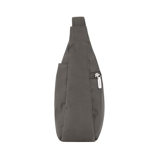 Travelon Anti-Theft Essentials East/West Hobo Bag, Smoke, One Size