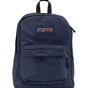 Jansport, Superbreak Backpack, (V11) Navy-Blue, ONESZ.