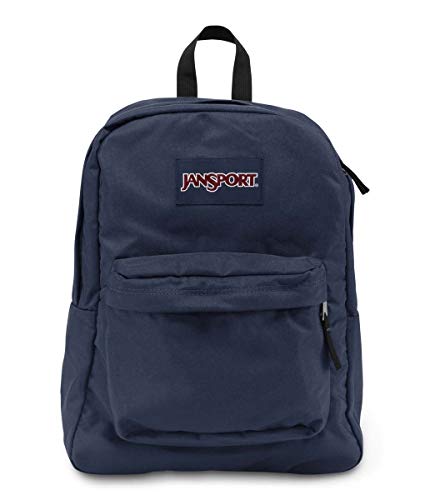 Jansport, Superbreak Backpack, (V11) Navy-Blue, ONESZ.