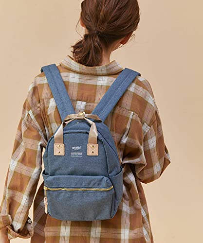 anello(アネロ) Women Daypack, Denim Blue