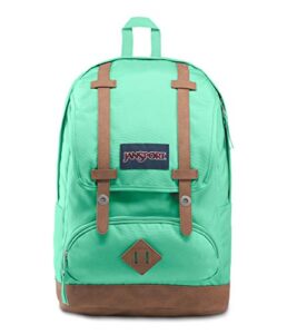 jansport cortlandt 15-inch laptop backpack - 25 liter class and travel pack, tropical teal