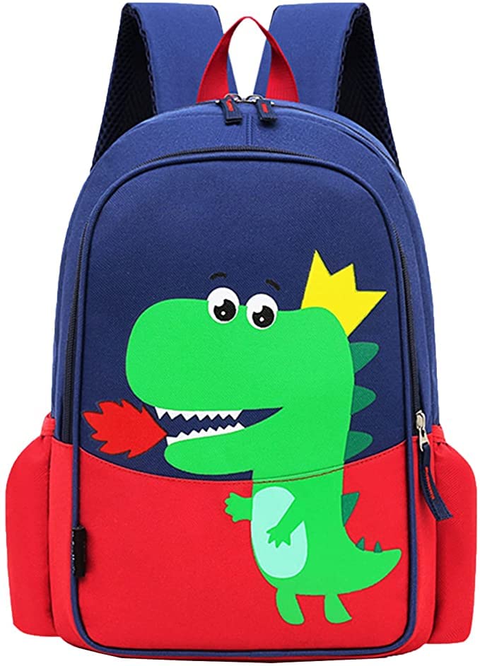 POWOFUN Kids Preschool Kindergarten Backpack Lightweight Cool Cute Cartoon Travel Backpack With Lunch Bag For Boys Girls