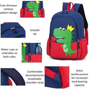 POWOFUN Kids Preschool Kindergarten Backpack Lightweight Cool Cute Cartoon Travel Backpack With Lunch Bag For Boys Girls