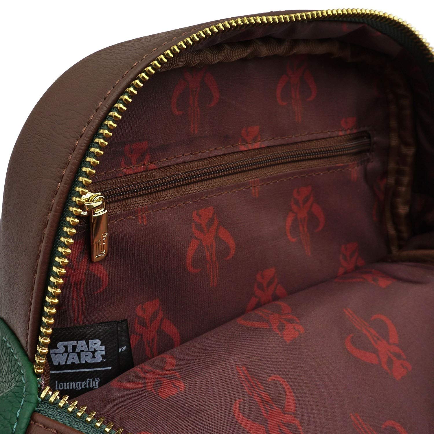 Loungefly x Star Wars Boba Fett Crossbody Bag (One Size, Green Multi)