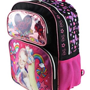 DALIYREPAL Liphontcta Aeiniwer JoJo Siwa 16" Deluxe Backpack - Colourful Bow Collection - A19036