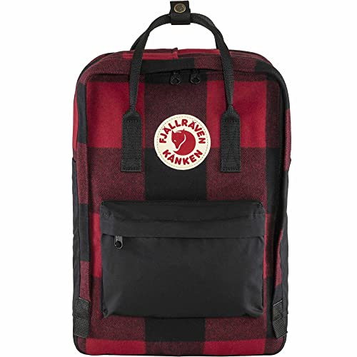 Fjällräven 15" Kånken Re-Wool Laptop Red/Black One Size