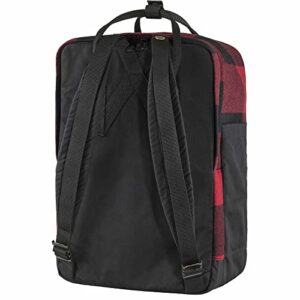 Fjällräven 15" Kånken Re-Wool Laptop Red/Black One Size