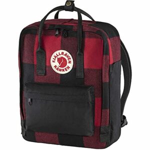 Fjällräven Kånken Re-Wool Red/Black One Size