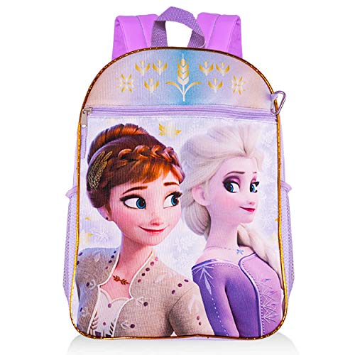 Frozen2 16" Backpack 5pc Set Standard, multi-colored