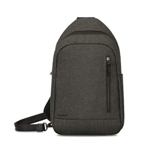 travelon sling bag, slate, one_size