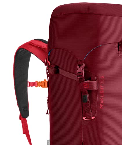 Ortovox Peak Light 38L S Alpine Climbing Ski Touring Backpack for Alpine Touring, Skiing and Mountaineering Sports - Dark Blood