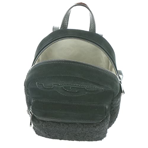 UGG Women's Dannie II Mini Backpack Sheepskin, Black, Small