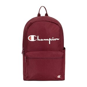 champion unisex adult backpacks, dark red, one size us