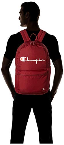 Champion unisex adult Backpacks, Dark Red, One Size US